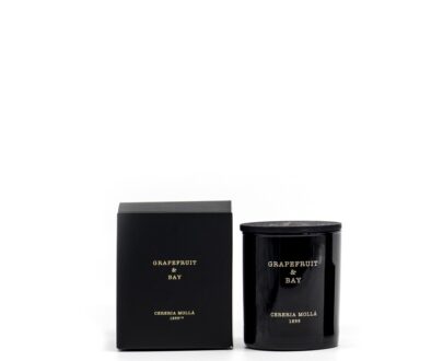 Cereria Mollá Vonná sviečka čierna Grapefruit & Bay (Candle) 230 g