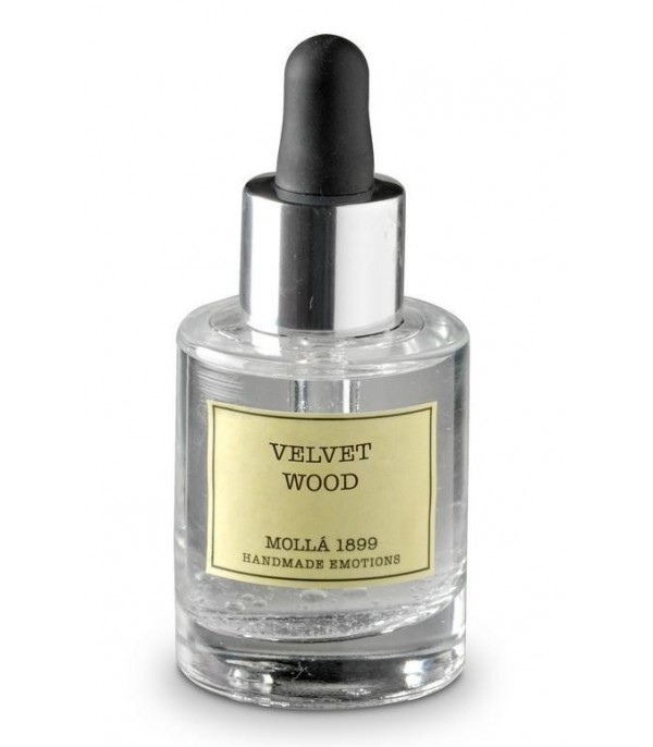 Cereria Mollá Esenciálny olej rozpustný vo vode Velvet Wood 30 ml Cereria Mollá Esenciálny olej rozpustný vo vode Velvet Wood 30 ml