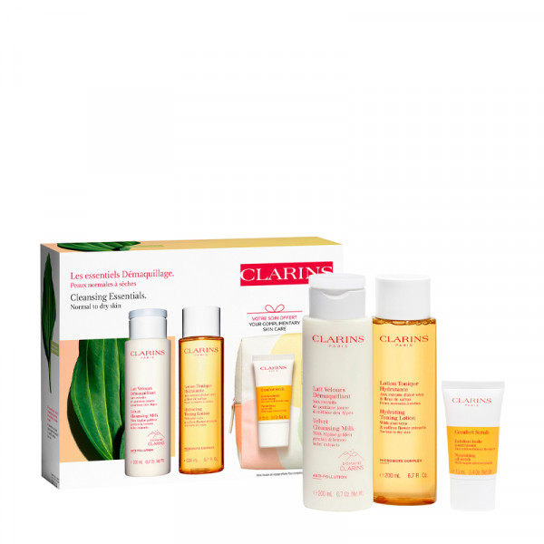 Clarins Súprava na čistenie pleti pre normálnu a suchú pleť Cleansing Essentials Clarins Súprava na čistenie pleti pre normálnu a suchú pleť Cleansing Essentials