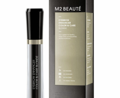 M2 Beauté Gél na obočie 4 v 1 (Eyebrow Enhancer Color & Care) 6 ml Blonde