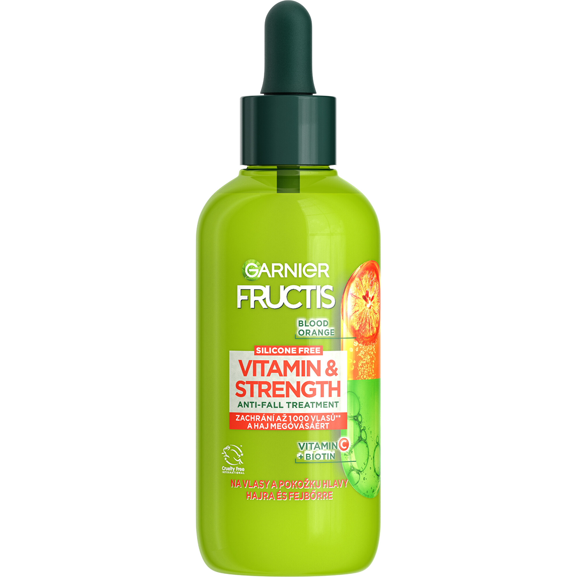 Garnier Posilňujúce sérum na vlasy Fructis Vitamin & Strength (Anti-Fall Treatment) 125 ml Garnier Posilňujúce sérum na vlasy Fructis Vitamin & Strength (Anti-Fall Treatment) 125 ml