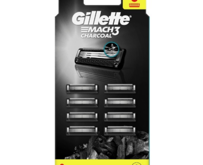 Gillette Náhradná hlavica Mach3 Charcoal 8 ks