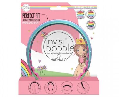 Invisibobble Detská nastaviteľná čelenka Kids Hair halo Rainbow Crown