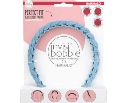 Invisibobble Nastaviteľná čelenka do vlasov Hair halo Miss Denim