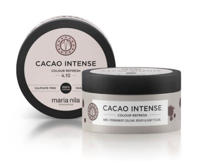 Maria Nila Jemná vyživujúca maska bez permanentných farebných pigmentov 4.10 Cacao Intense ( Colour Refresh Mask) 750 ml