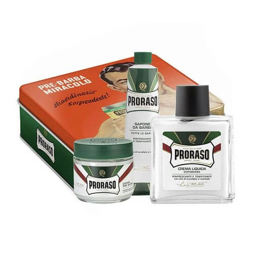 Proraso Klasická darčeková súprava na holenie Green Proraso Klasická darčeková súprava na holenie Green
