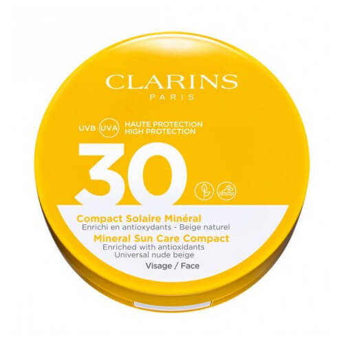 Clarins Kompaktné tónovacie fluidum na tvár SPF 30 (Mineral Sun Care Compact) 15 g Clarins Kompaktné tónovacie fluidum na tvár SPF 30 (Mineral Sun Care Compact) 15 g