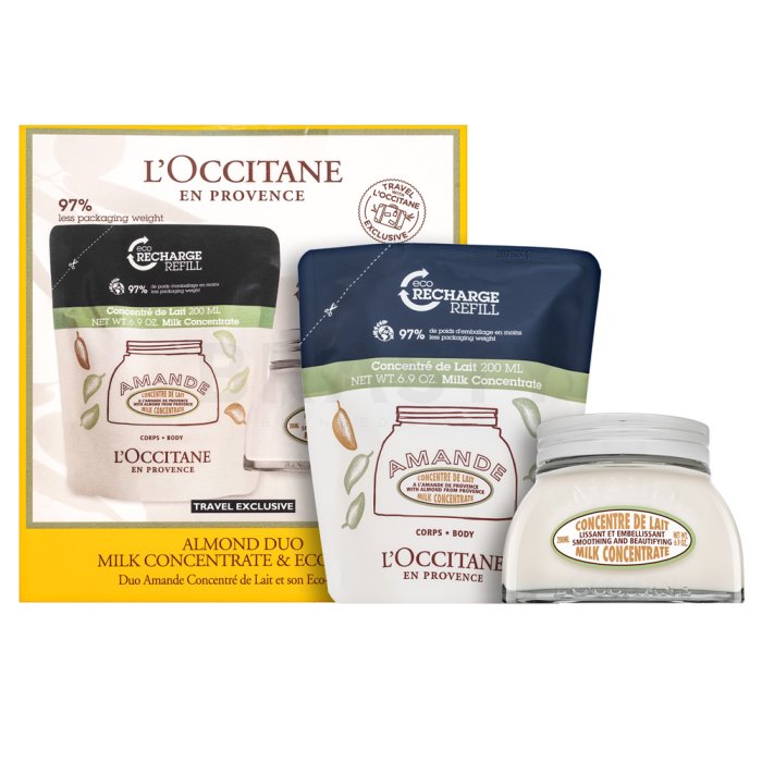 L`Occitane en Provence Darčeková sada vyhladzujúca telovej starostlivosti Milk Concentrate Set L`Occitane en Provence Darčeková sada vyhladzujúca telovej starostlivosti Milk Concentrate Set