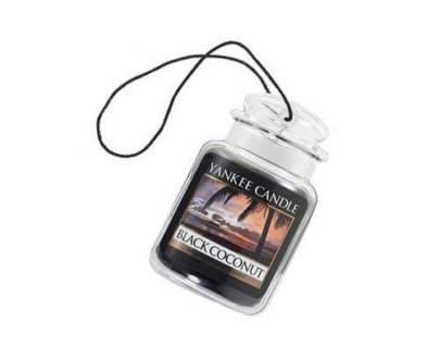 Yankee Candle Luxusné visačka do auta Black Coconut 1 ks
