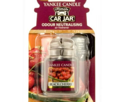 Yankee Candle Luxusné visačka do auta Black Cherry 1 ks