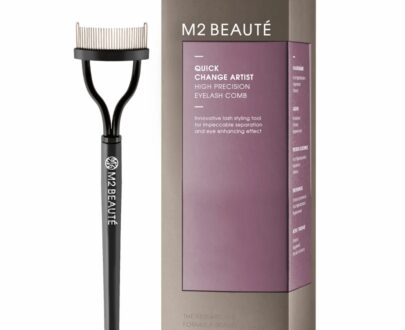 M2 Beauté Hrebienok na riasy Quick Change Artist (High Precision Eyelash Comb)