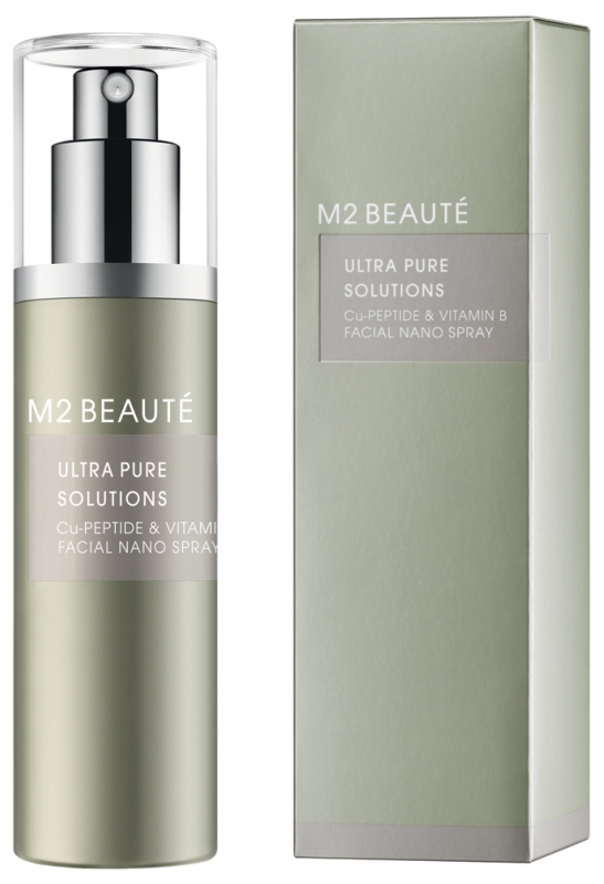 M2 Beauté Posilňujúce pleťové sérum v spreji Cu-Peptide & Vitamín B Ultra Pure Solutions (Facial Nano Spray) 75 ml M2 Beauté Posilňujúce pleťové sérum v spreji Cu-Peptide & Vitamín B Ultra Pure Solutions (Facial Nano Spray) 75 ml