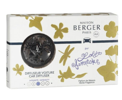 Maison Berger Paris Darčeková sada difuzér do auta Gun metal + náplň Lolita Lempicka