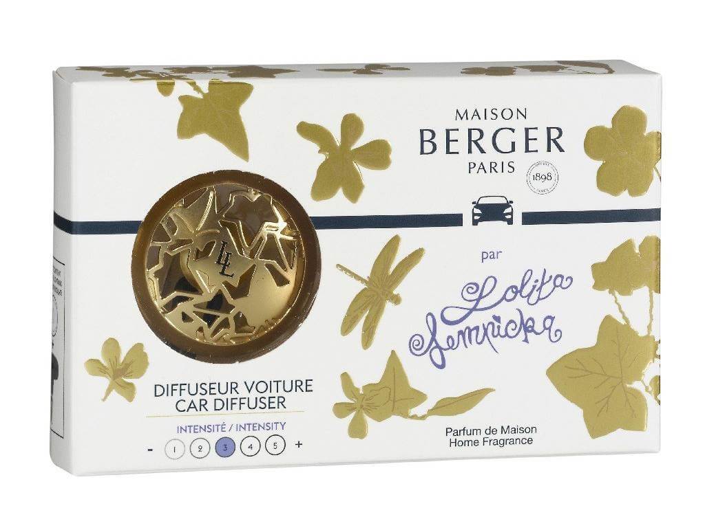 Maison Berger Paris Darčeková sada difuzér do auta Zlatý + náplň Lolita Lempicka Maison Berger Paris Darčeková sada difuzér do auta Zlatý + náplň Lolita Lempicka