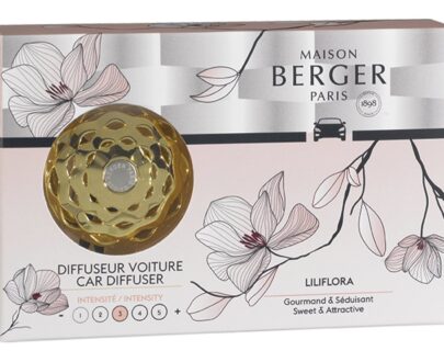 Maison Berger Paris Difúzer do auta Magnólia zlatý (Car Diffuser)