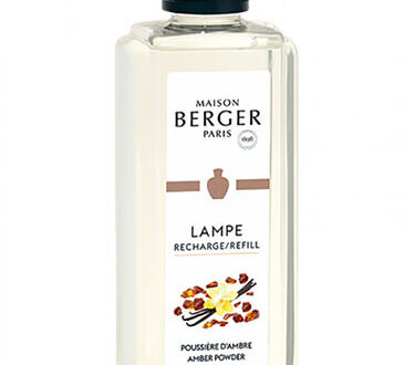 Maison Berger Paris Náplň do katalytickej lampy Ambrový prach Amber Powder (Lampe Recharge/Refill) 500 ml