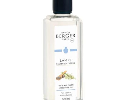 Maison Berger Paris Náplň do katalytickej lampy Čistý biely čaj Pure White Tea (Lampe Recharge/Refill) 500 ml