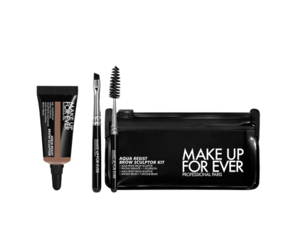 Make Up For Ever Súprava na úpravu obočia Aqua Resist Brow Sculptor Kit 25 Ashy Brown