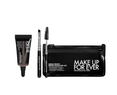 Make Up For Ever Súprava na úpravu obočia Aqua Resist Brow Sculptor Kit 40 Medium Brown