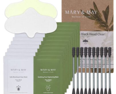 MARY & MAY Čistiaca maska na nos proti čiernym bodkám Daily Safe (Black Head Clear Nose Mask) 10 ks
