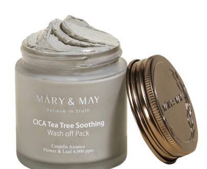 MARY & MAY Pleťová maska s ílom CICA TeaTree Soothing Wash off Pack 125 g