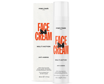 Men Rock London Krém pre mužov proti známkam starnutia pleti Multi Action (Face Cream Anti-Age ing ) 50 ml
