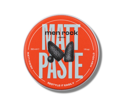 Men Rock London Stylingová zmatňujúca pasta High Hold (Matt Paste) 90 ml