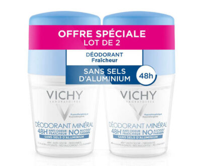 Vichy Súprava minerálnych guličkových dezodorantov (Mineral Deodorant) 2 x 50 ml
