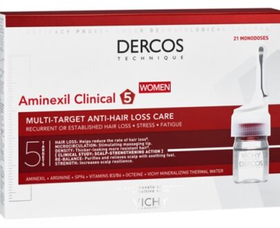 Vichy Multiúčelová kúra proti vypadávaniu vlasov pre ženy Dercos Aminexil Clinical 5 21 x 6 ml