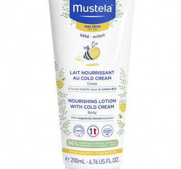 Mustela Detské vyživujúce telové mlieko pre suchú pokožku ( Nourish ing Lotion with Cold Cream ) 200 ml