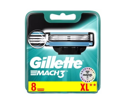 Gillette Náhradné hlavice Gillette Mach3 12 ks