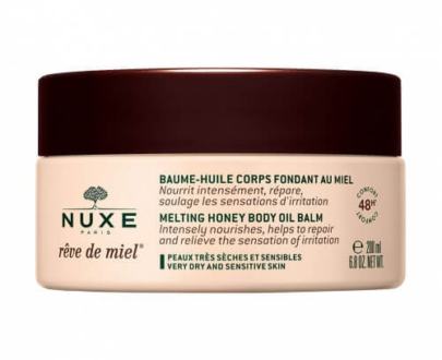 Nuxe Olejový telový balzam pre suchú a citlivú pokožku Reve de Miel (Melting Honey Body Oil Balm) 200 ml