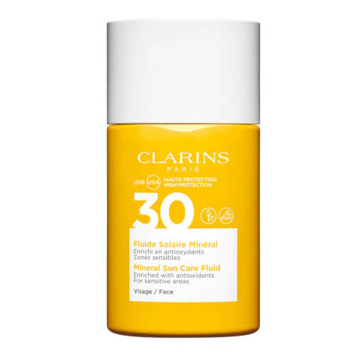 Clarins Opaľovacie fluidum na tvár SPF 30 (Mineral Sun Care Fluid) 30 ml Clarins Opaľovacie fluidum na tvár SPF 30 (Mineral Sun Care Fluid) 30 ml