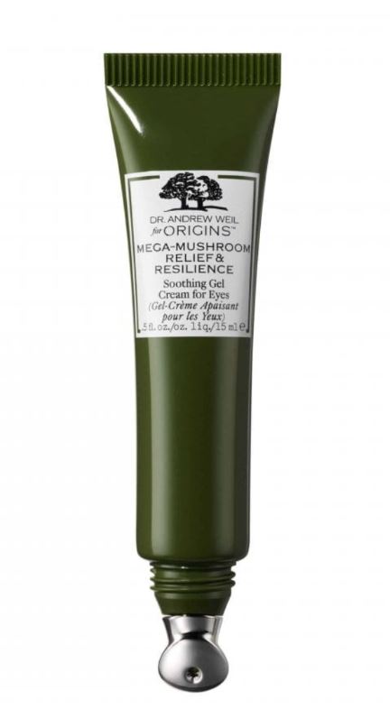 Origins Upokojujúci očný gélový krém Dr. Andrew Weil Mega-Mushroom (Relief & Resilience Soothing Gel Cream For Eyes) 15 ml Origins Upokojujúci očný gélový krém Dr. Andrew Weil Mega-Mushroom (Relief & Resilience Soothing Gel Cream For Eyes) 15 ml