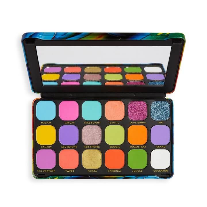 Revolution Paletka očných tieňov Forever Flawless Bird of Paradise (Eyeshadow Palette) 19 Revolution Paletka očných tieňov Forever Flawless Bird of Paradise (Eyeshadow Palette) 19