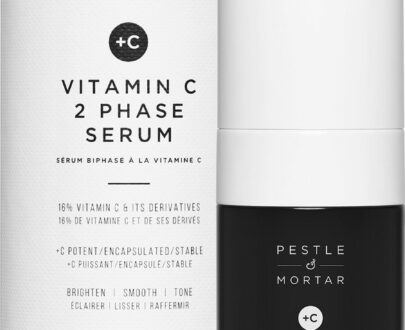 Pestle & Mortar Dvojfázové pleťové sérum Vitamín C (Two Phase Serum) 40 ml