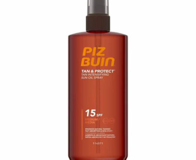 Piz Buin Olej urýchľujúci proces opaľovanie v spreji SPF 15 Tan & Protect (Sun Oil Spray) 150 ml