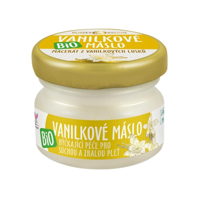 Purity Vision Bio Vanilkové maslo pre suchú a zrelú pleť 20 ml Purity Vision Bio Vanilkové maslo pre suchú a zrelú pleť 20 ml