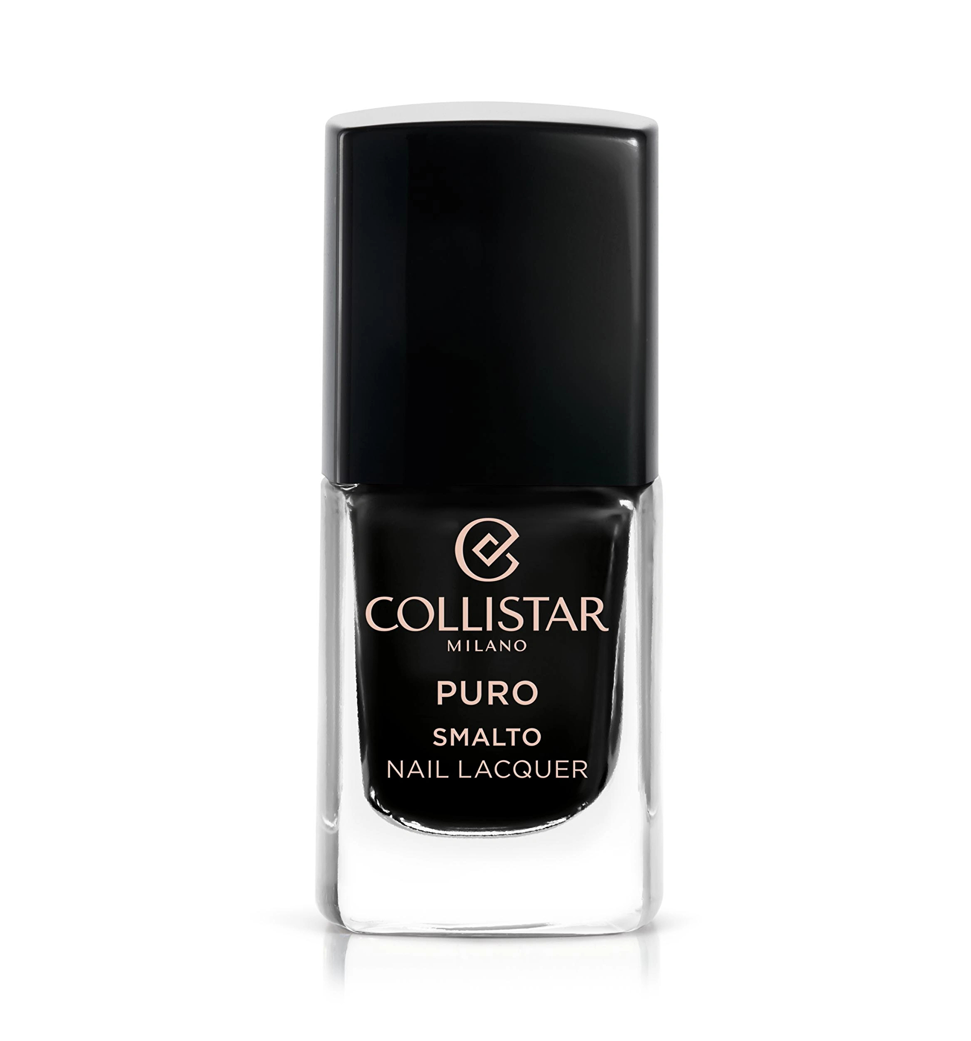 Collistar Lak na nechty Puro Smalto (Nail Lacquer) 10 ml 313 Nero Intenso Collistar Lak na nechty Puro Smalto (Nail Lacquer) 10 ml 313 Nero Intenso