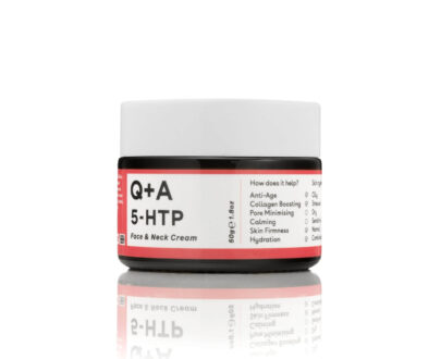Q+A 5-HTP krém na tvár a dekolt (Face & Neck Cream) 50 g