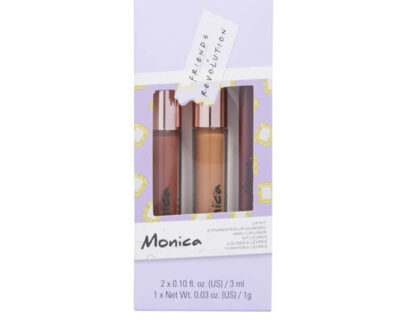 Revolution Darčeková sada dekoratívnej kozmetiky na pery X Friends Monica (Lip Kit)