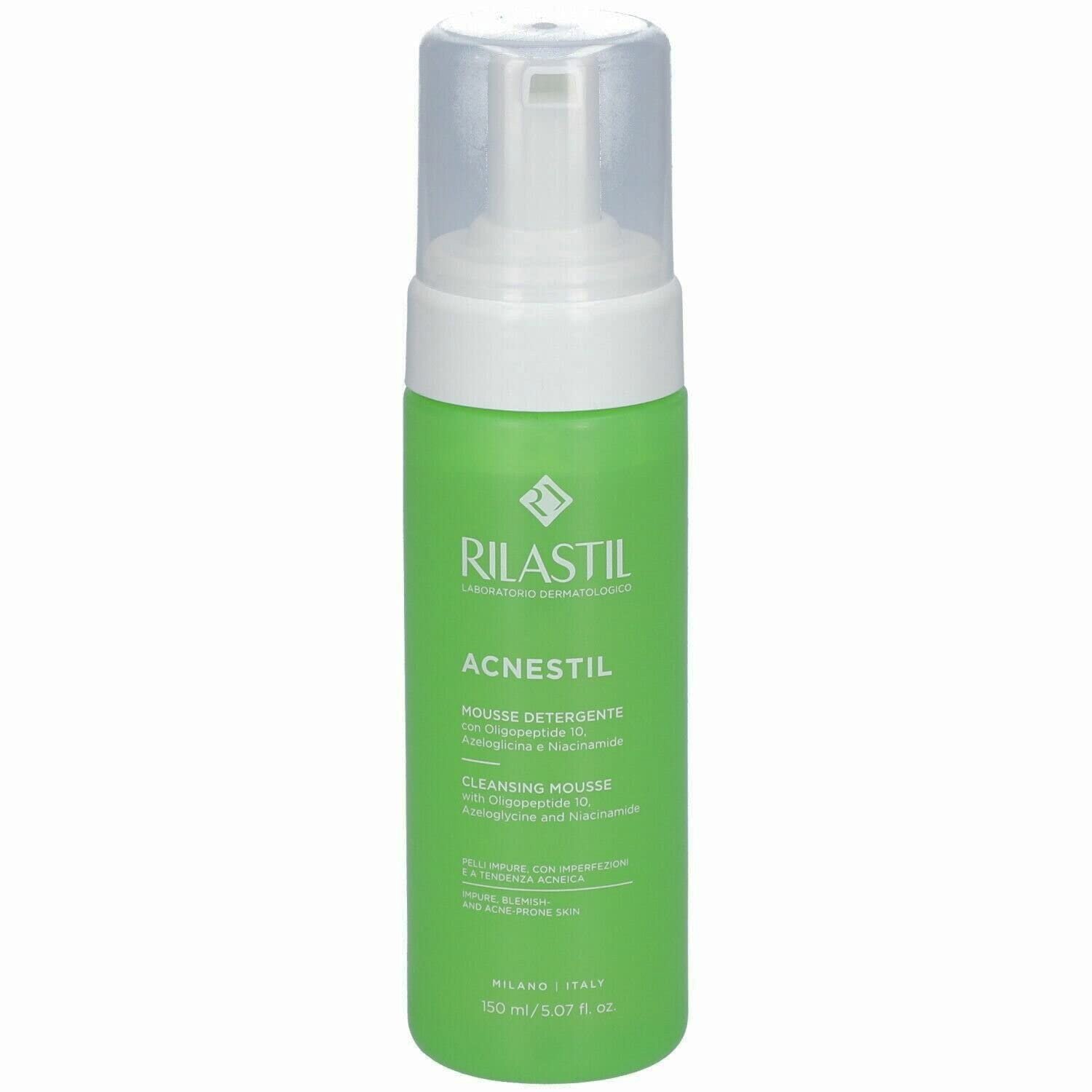 Rilastil Čistiaca pena pre zmiešanú a mastnú pleť so sklonom k akné Acnestil (Cleansing Mousse) 150 ml Rilastil Čistiaca pena pre zmiešanú a mastnú pleť so sklonom k akné Acnestil (Cleansing Mousse) 150 ml