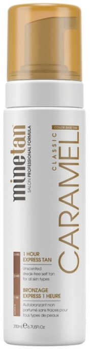 Minetan Samoopaľovacia pena pre zlatisté opálenie Caramel (Classic 1 Hour Express Tan) 200 ml Minetan Samoopaľovacia pena pre zlatisté opálenie Caramel (Classic 1 Hour Express Tan) 200 ml