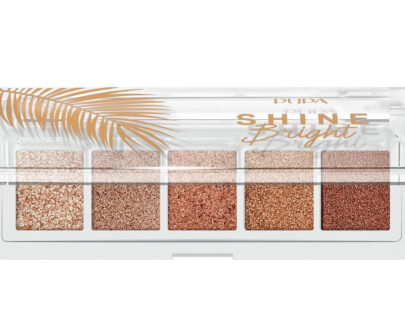 PUPA Milano Paletka očných tieňov Shine Bright (Eye Palette) 4 g 002 Sunset Gold
