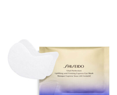 Shiseido Povzbudzujúci a spevňujúce maska pod oči Vital Perfection (Uplifting and Firming Express Eye Mask) 2 x 12 ks