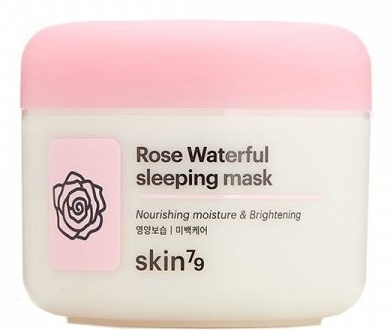 skin79 Rozjasňujúca nočná maska Rose Waterfull (Sleeping Mask) 100 ml