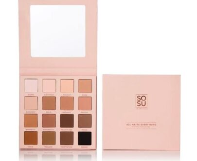 SOSU Cosmetics Paletka očných tieňov All Matte Everything (Eye Shadow Palette)