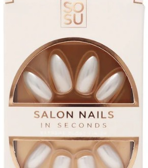 SOSU Cosmetics Umelé nechty Milk (Salon Nails) 24 ks