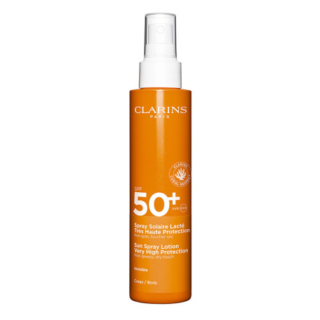 Clarins Opaľovacie mlieko na telo v spreji SPF 50 (Sun Spray Lotion) 150 ml Clarins Opaľovacie mlieko na telo v spreji SPF 50 (Sun Spray Lotion) 150 ml