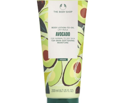 The Body Shop Telové mlieko pre normálnu až suchú pokožku Avocado (Body Lotion) 200 ml